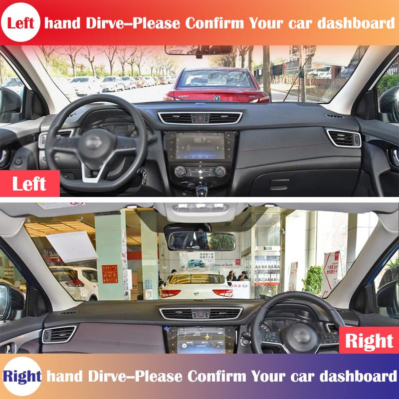 for Nissan Qashqai J11 2014 2015 2016 2017 2018 Anti-Slip Dashboard Cover Protective Pad Car Accessories Sunshade Carpet