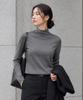 PEID Pd Basic Half Turtleneck Slim Fit Long Sleeve T-Shirt 4 Colors