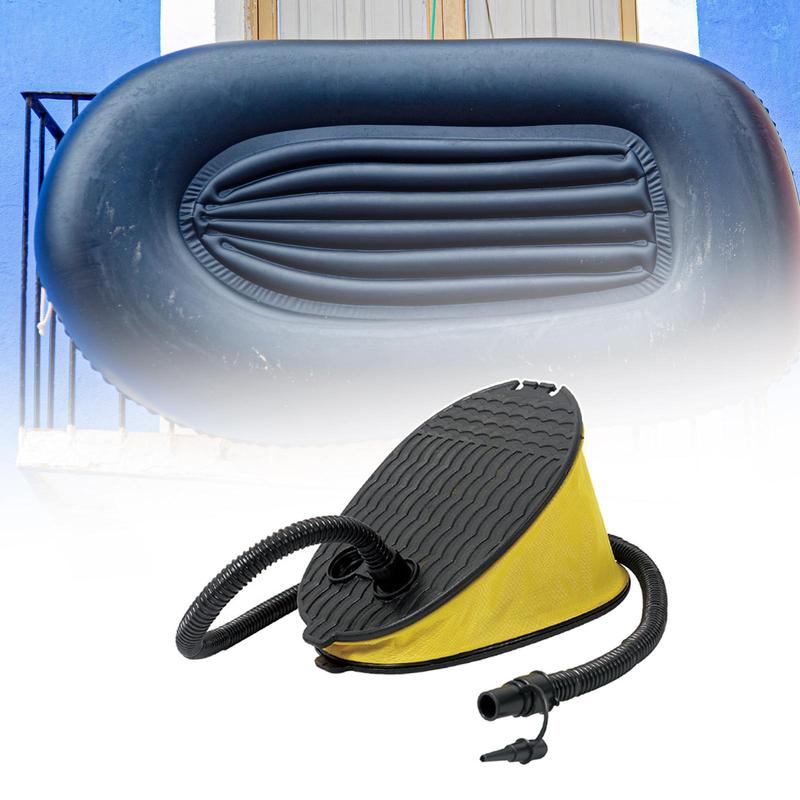 Foot Pump Lightweight with Nozzle Portable High Volume Air Pump Inflator for Inflatable Beach Air Mattress Bed Yoga Outdoor