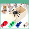 Spider Prank Halloween Toy Hidden In A Box Fake Spider Play Gag Joke Gift Scare