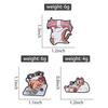 Accessories Work Cat Enamel Pin Adorable Cat Lapel Pins Badge Fashion Cartoon Cat Pins  Office