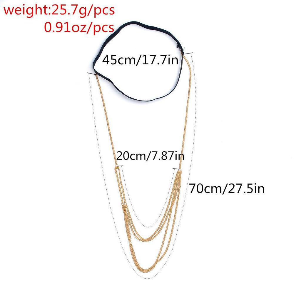 Sleek Nightclub Thigh & Ankle Body Chain - Beach & Vacation Jewelry