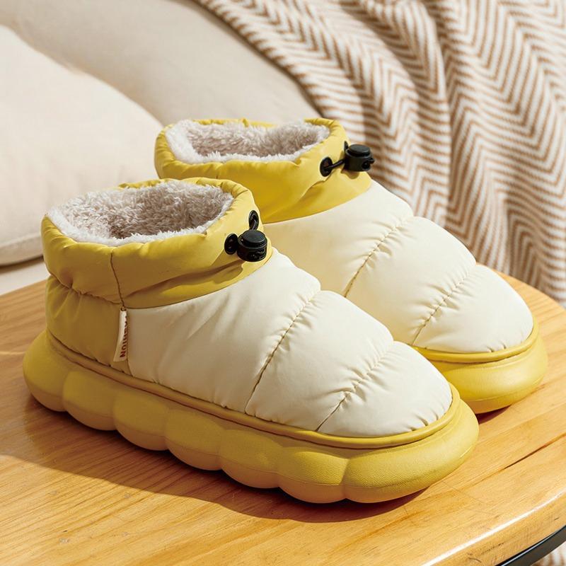 Winter Boots for Women Chunky High Heels Ladies Shoes Thick Platform Waterproof Comfortable Soft Warm Fur Female Snow Boot