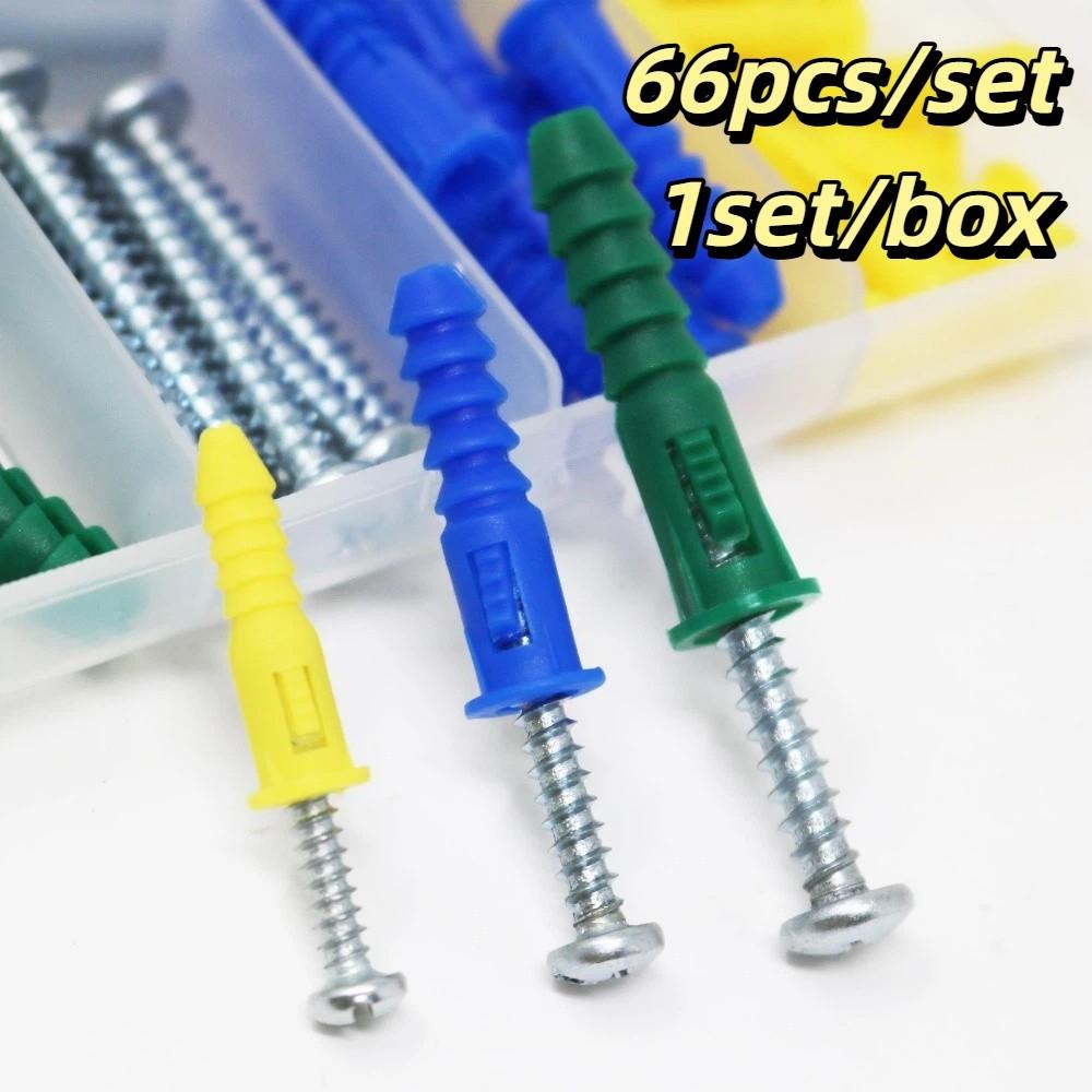 Stable Hardness Screws Assortment Kit Durable Construction Expansion Plug  Brick Surfaces M6*30
