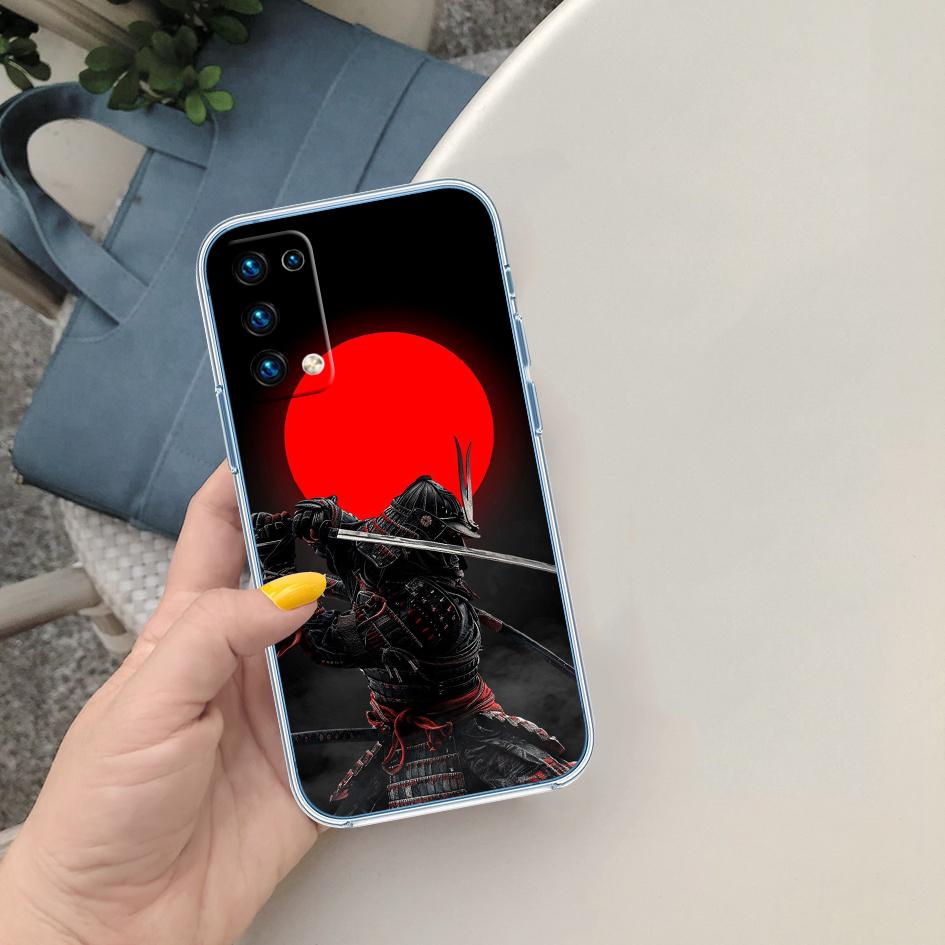 PP41 Japanische Samurai-Maske Handyhülle für Motorola Moto Edge 20 30 40 50 S30 Fusion Ultra Pro Neo Lite + G200 G23
