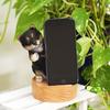 Ca218gbk Dog Figurine Smartphone Stand Kuroshiba Resin Gift Perfect Present [Devalier] [Genuine]