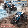 RC Car for Kids, Off-Road, Amphibious, 4WD, Four-Wheel Drive, Waterproof, 2.4GHz Wireless Control, 360 Rotation, Popular Birthday Gift, Toy Car (Blue