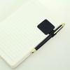 PU Leather Clipboards Notebooks Office Accessories Pen Clips Pencil Holder Pen Organizer Clip