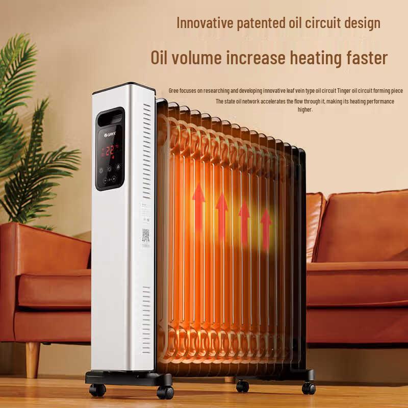 Gree Smart WiFi Oil-Filled Radiator Heater