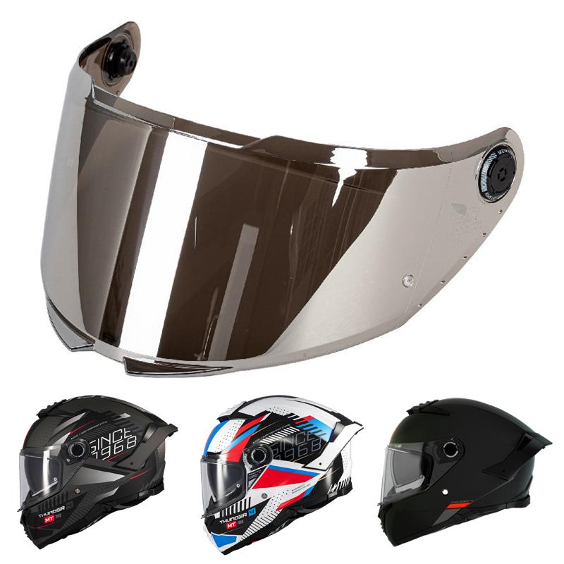 Helmet Visor for MT THUNDER 4 SV STINGER 2 Motorcycle helmet accessories Helmet replacement lenses Windproof and UV-proof