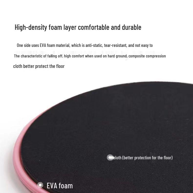 Core Training Gleitscheiben: Fitness, Yoga, Pilates, Bergsteigen, Laufen, Bauchmuskeltraining, Schlankheits-Bein-Gleitpads.