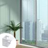 6Pieces White Color Mounting Brackets Blind Brackets Rust Resistant Headrail Track End Holder for Window Blinds Headrail