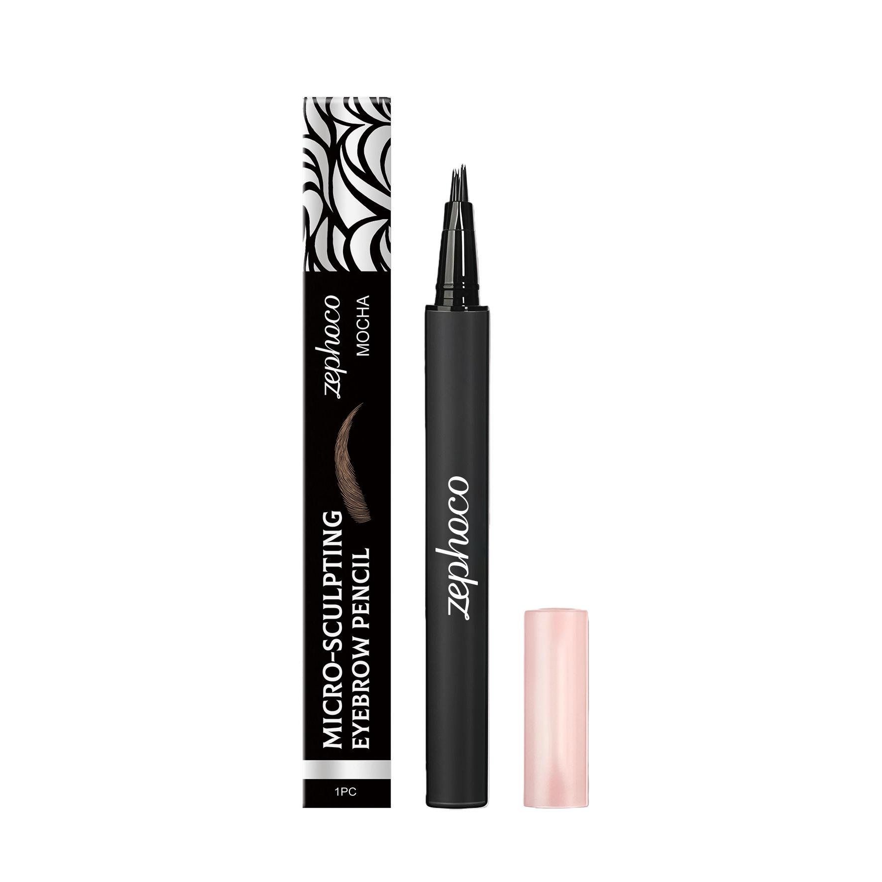 

Zephoco Eyebrow Pencil: Natural, Long-lasting, Smooth, Easy-to-Use with Excellent Color Payoff for Daily Grooming and Shaping 1PC (For export only, domestic sale prohibited)