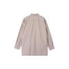 Uniqlo FW23 U Series Loose Fit Striped Shirt Men Shirts Light-Gray 465730-05