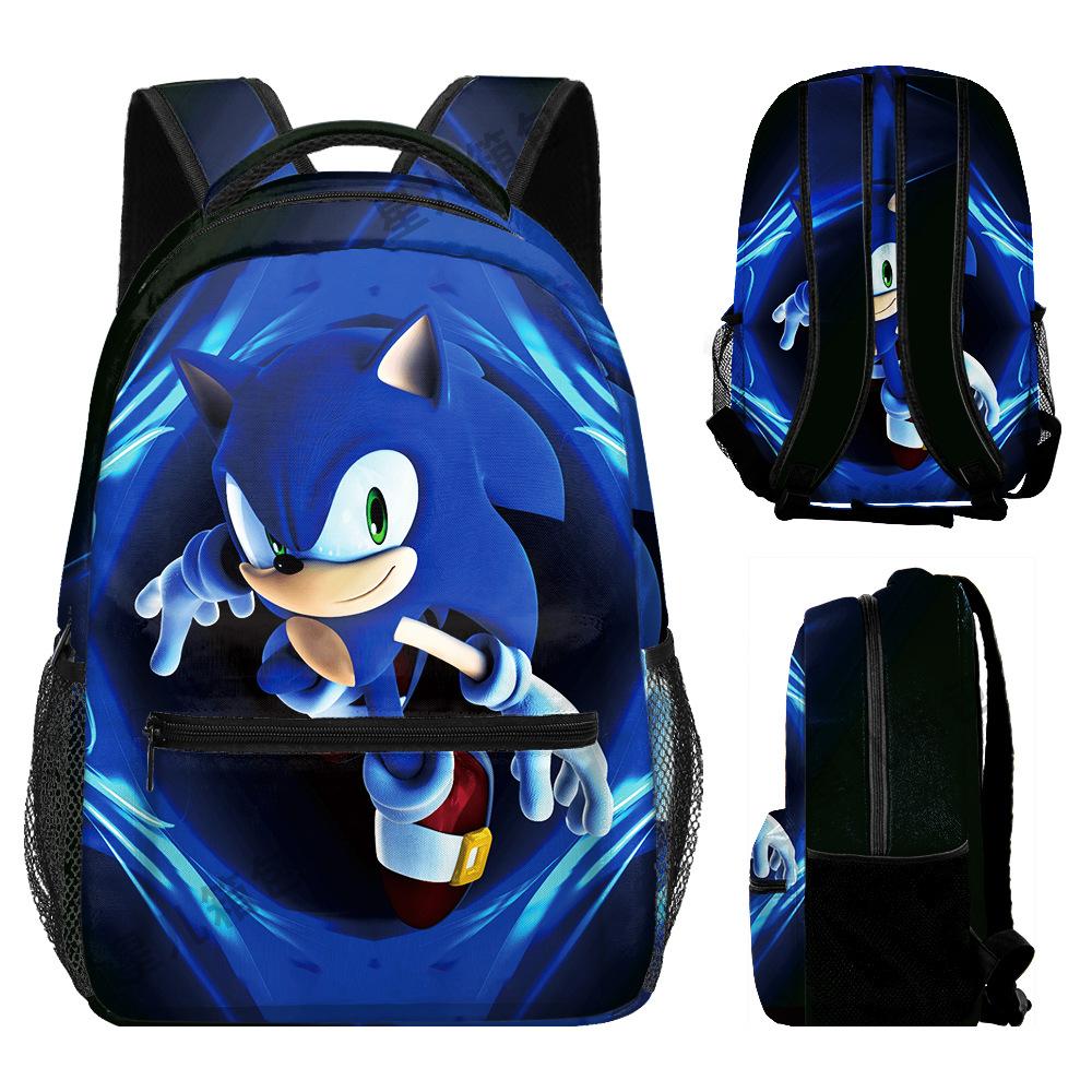 Source Backpack Sonic Primary And Secondary School School Bag Children'S Backpack Backpack Cartoon Bag