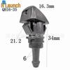 Front Windshield Spray Nozzle for JEEP, Dodge, Chrysler (5113049AA)