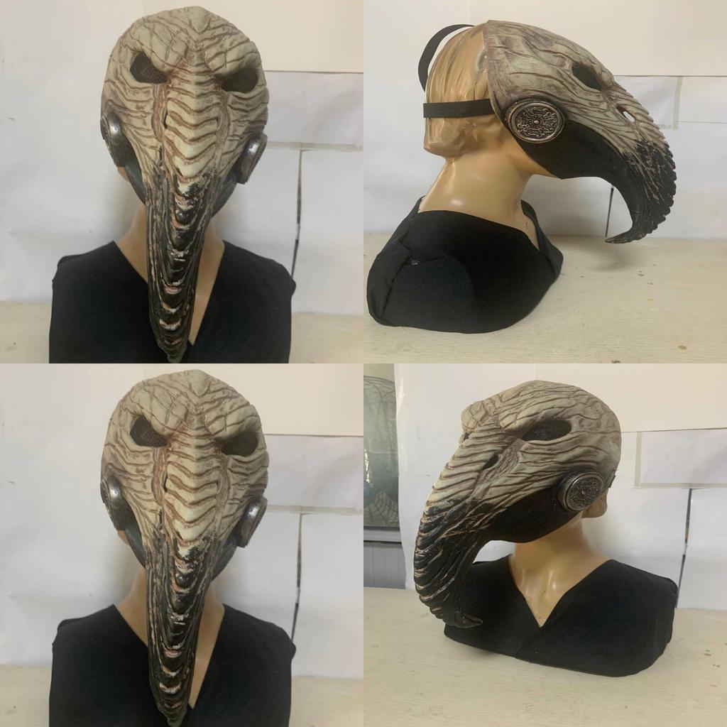 Doctor Schnabel Mask With Latex Material For Halloween Costumes And Steampunk Parties