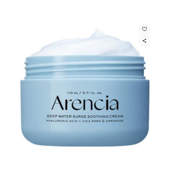 Arencia Deep Water Surge Soothing Cream Intensive Hydration 110ml