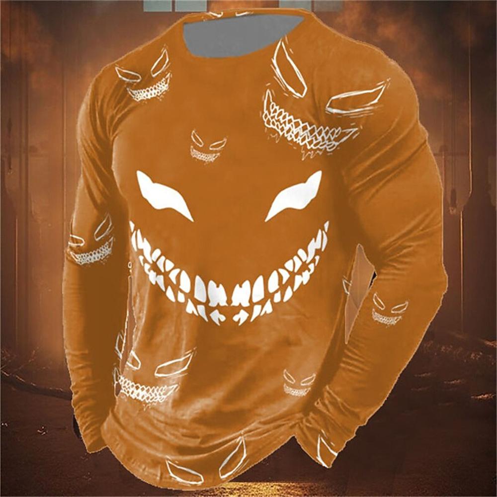 Fashion Smiley Print Men's Clothing Fashion 3D Print Smiley Graphic T-shirt Harajuku Mens T Shirt Designer T-shirts for Men Tops