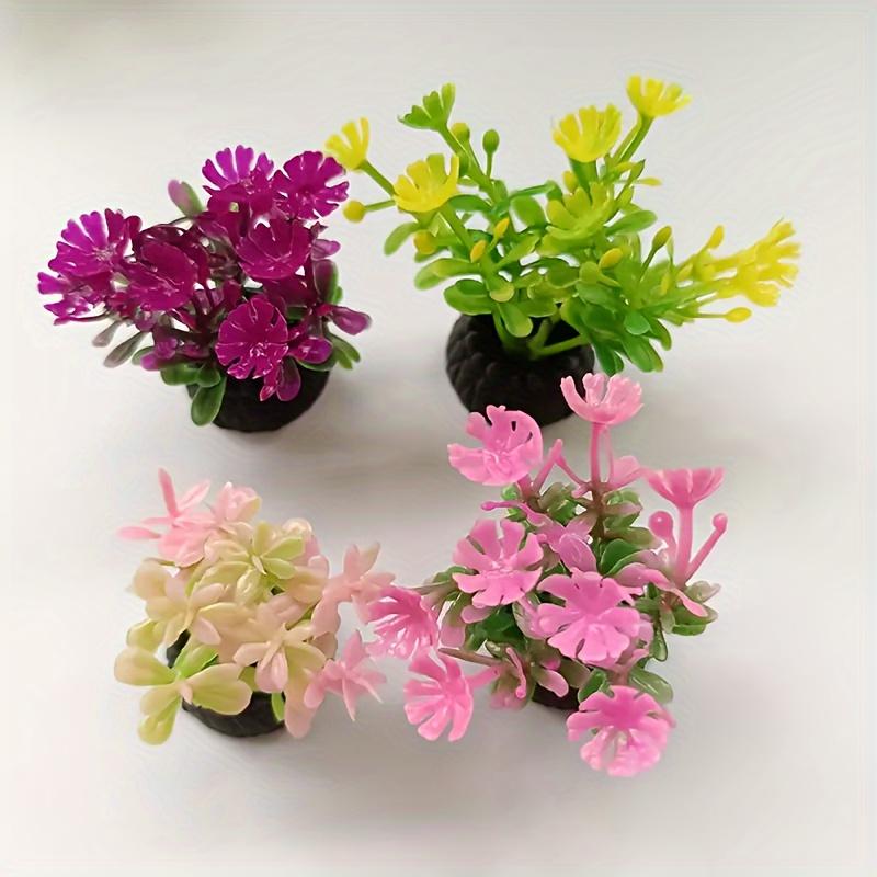 Assorted Fake Seaweed Water Plants (10Pcs) - Fish Tank Decoration Essentials