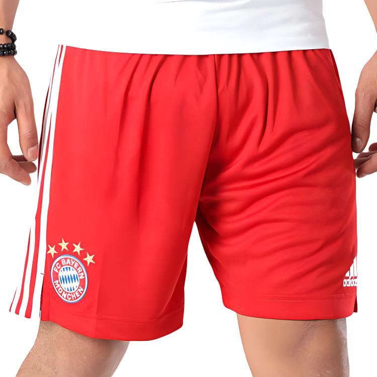 adidas Bayern Munich FCB H SHO Casual Shorts Men's Red FQ2903