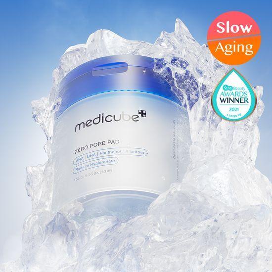 Medicube Zero Pore Pad 2.0 – Dual-Sided Exfoliating & Pore-Clearing Toner Pads, Korean