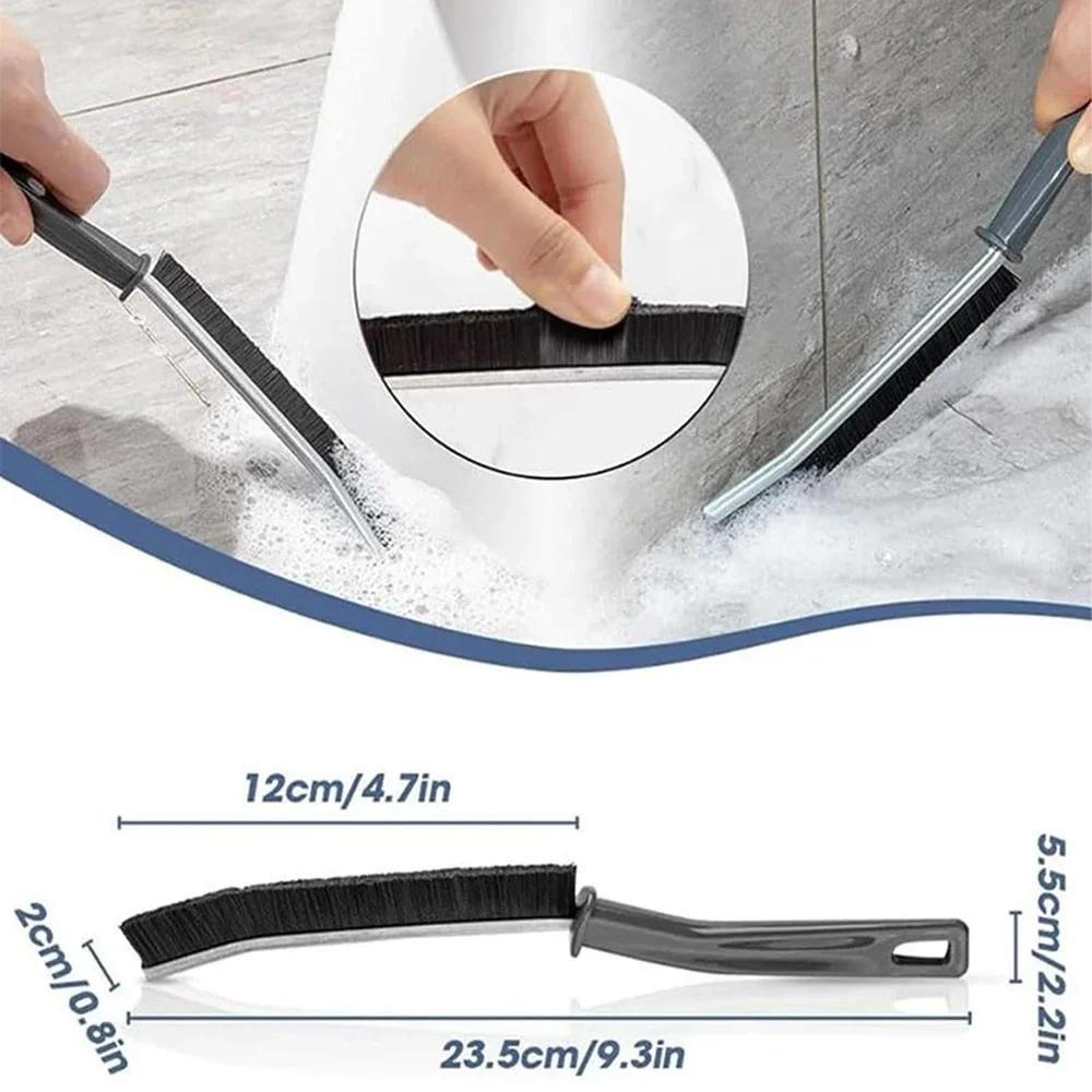 Crevice Gap Cleaning Brush Corner Groove Window Cleaning Brush Tile Grout Scrubbing Brush Toilet Kitchen Tile Dead Angle Cleaner