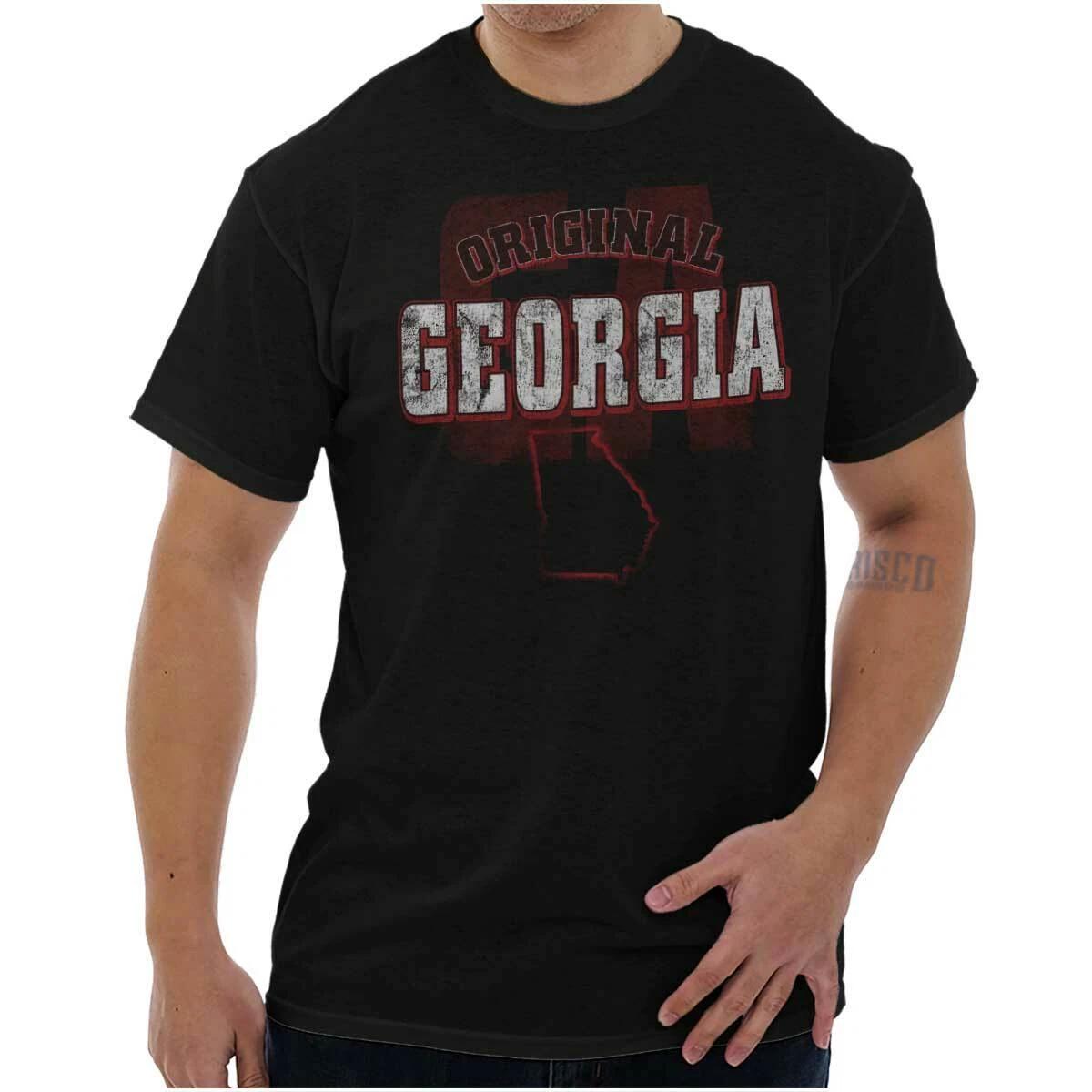 Georgia Original Hometown Vacation Gift GA Womens or Mens Crewneck T Shirt Tee XL