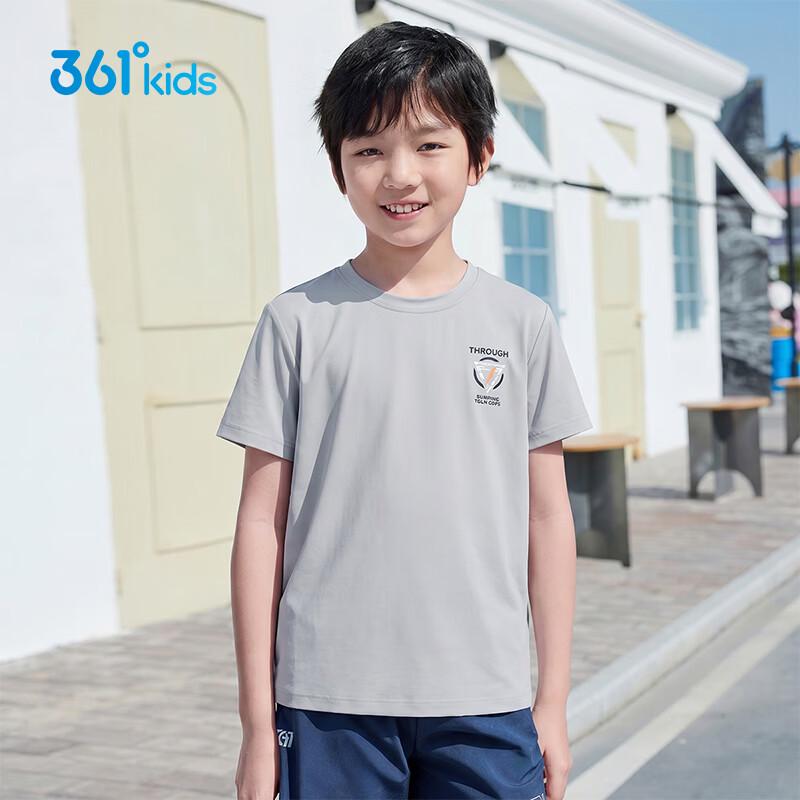 361° Boys' Summer Quick-Dry Cooling Short Sleeve T-Shirt