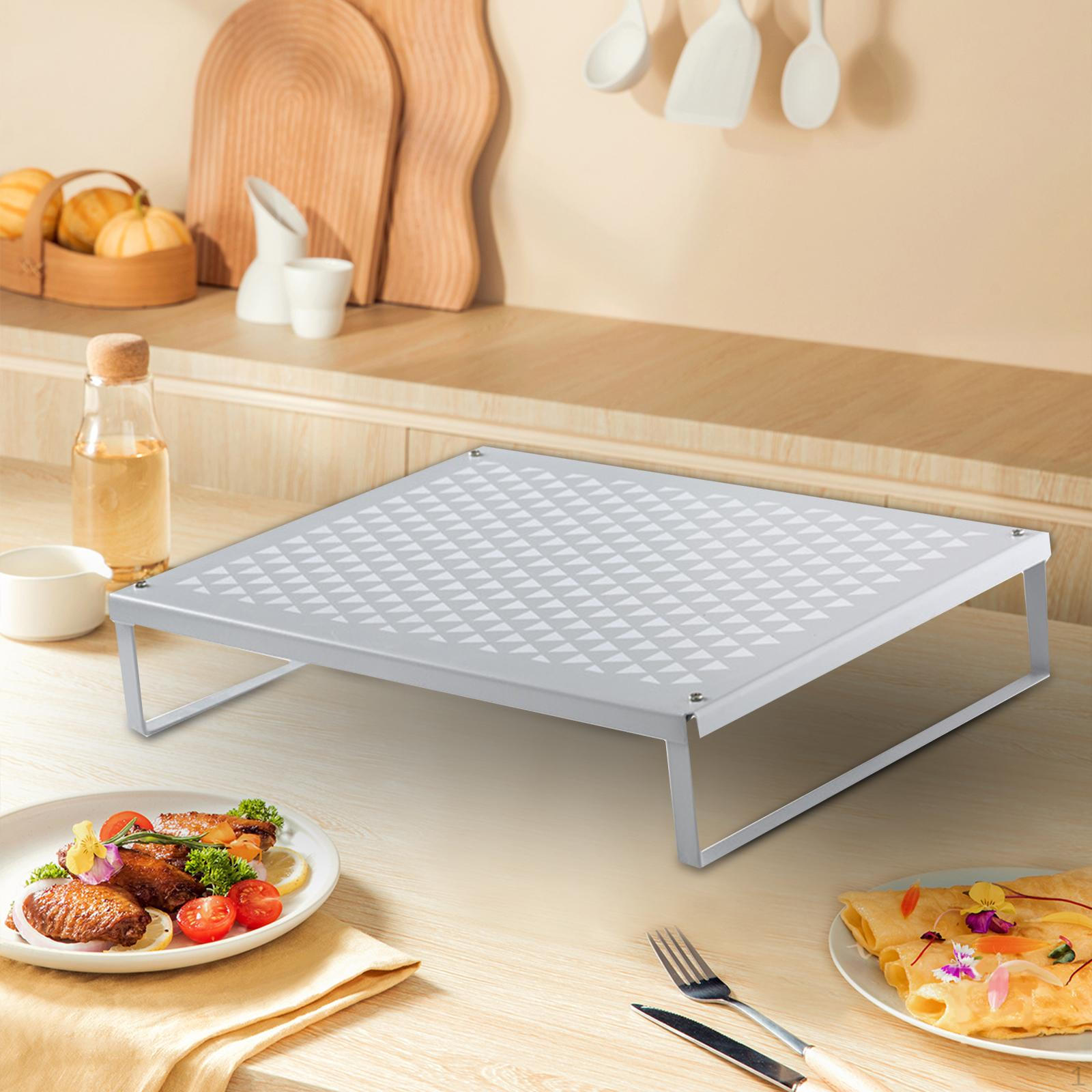 

Кухонная стойка для хранения, кронштейн для индукционной плиты, многоцелевая портативная подставка для микроволновой печи, приправа серый