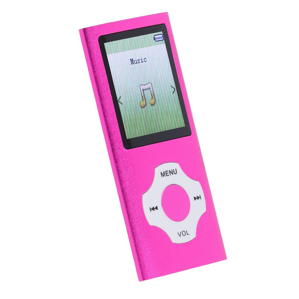 MP3 MP4 Music Player with 68GB Memory Card Support 128GB 1.8inch Digital Display E Book Reader Speaker HiFi Voice MP3