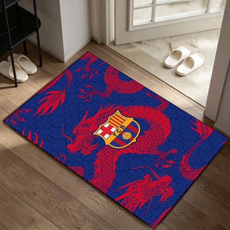 Barcelona Ein Teppich geeignet für Bürostuhlbereiche Wohnzimmer und Schreibtische perfekt für Heimbüros und ein ideales Weihnachtsgeschenk
