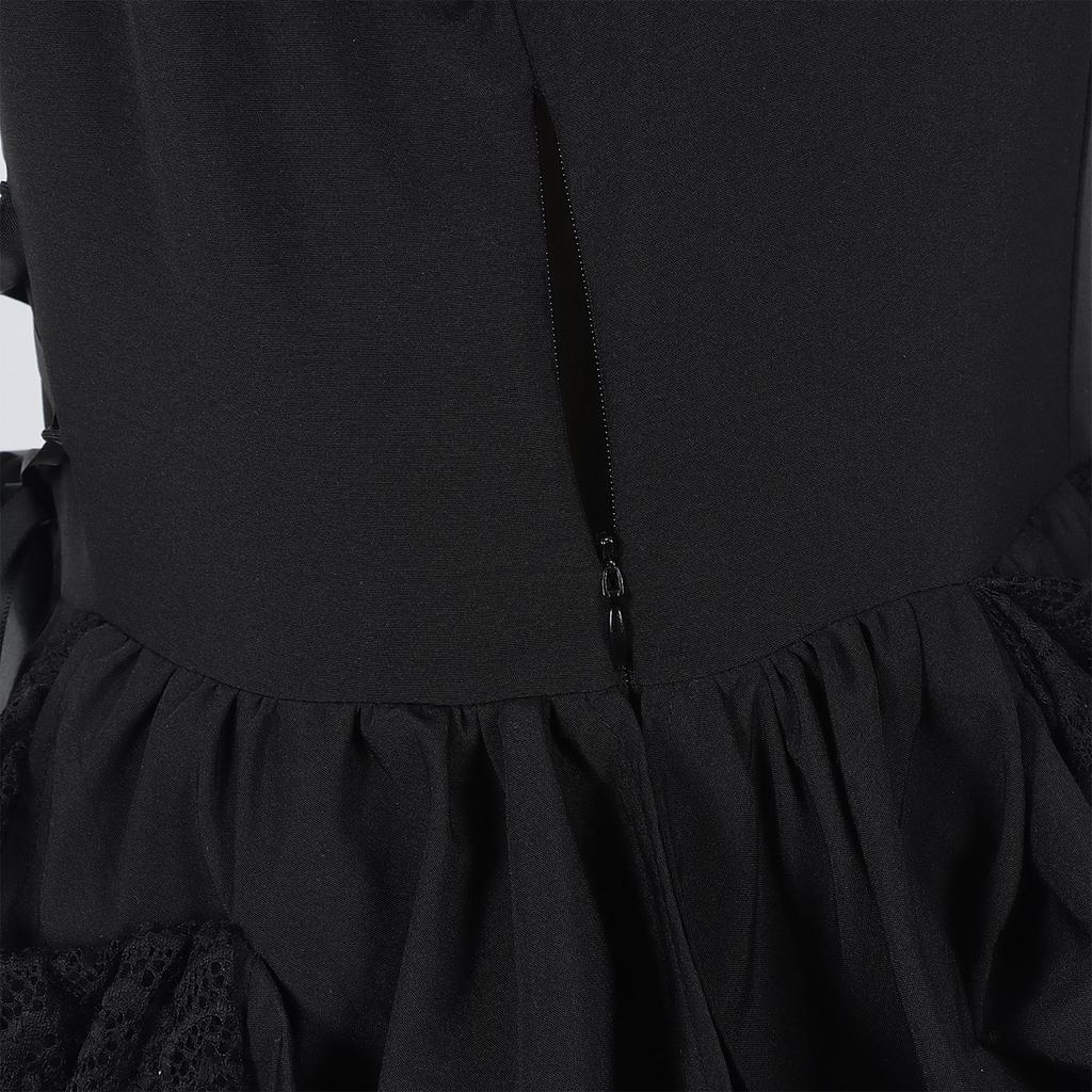 European Vintage Palace Style Dress Women Evening Gown Dance Performance Dress Retro Elegant Party Outfit