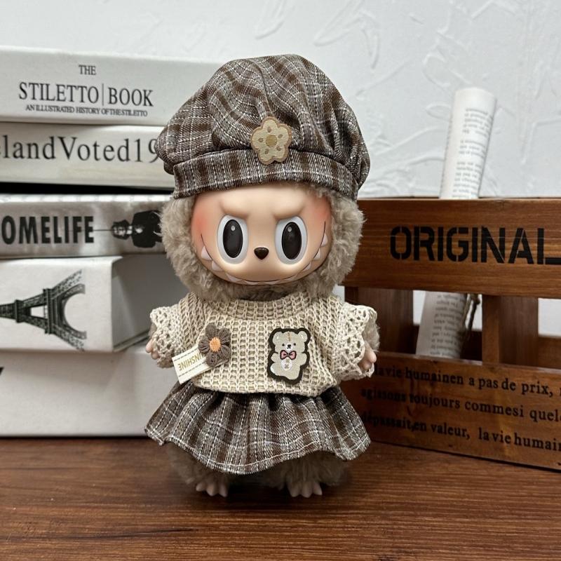 

Одежда для куклы Лабубу 15-17 см Сделай сам Одежда для мини-кукол Милая юбка для девочки Аксессуары Детские игрушки Подарок на день рождения