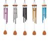 Aluminum Aluminum Wind Chimes 26/32/37 Inch Wind Bell New Metal Tubes Windchime  Garden