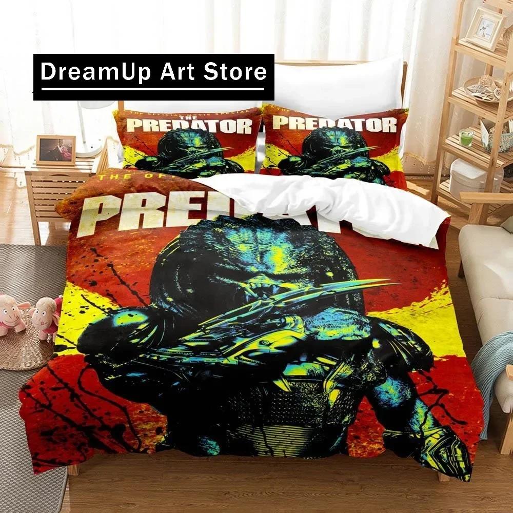 3D Print The Predator Bedding Set Single Twin Full Queen King Size Bed Aldult Kid Bedroom Duvetcover Sheet Bed
