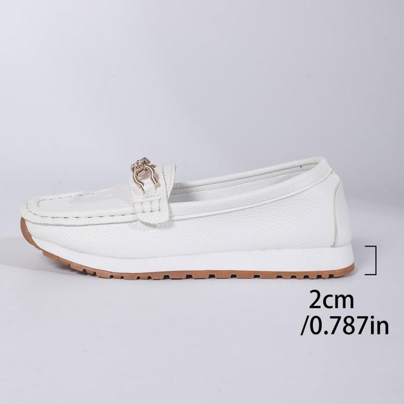 New Large-sized Women's Shoes with A Round Toe, Shallow Opening, Low Heel and Flat Bottom for Comfortable and Casual Wear