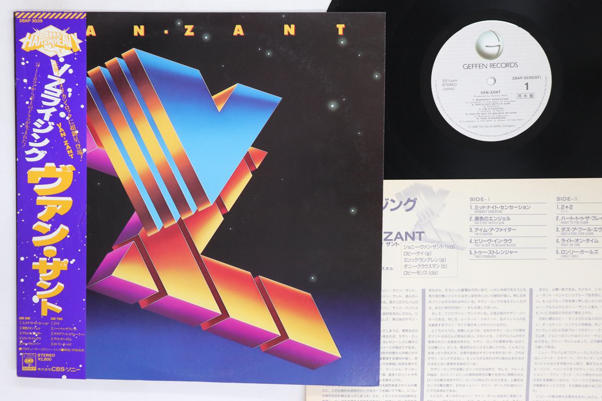 Виниловая пластинка VANZANT Vanzant 28AP3039PROMO GEFFEN 1985 Япония Obi Рок Б/у