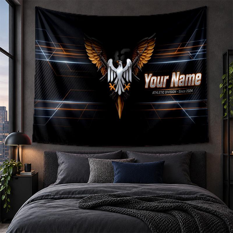 Personalized Tapestry Wall Hanging Germany National Football Team Pattern Art Background Cloth