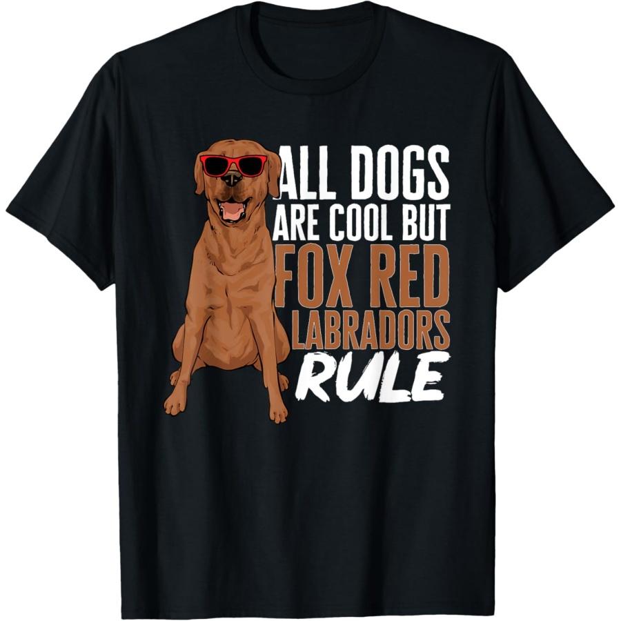 

Foxred Lab Fox Red Labrador Retriever T-Shirt XXXXXL чорний