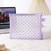Mini Transparent Heart Cosmetic Bag Women Portable Lipsticks Makeup Storage Pouch Handbag Clear Ctue Small Nylon Make Up Bag