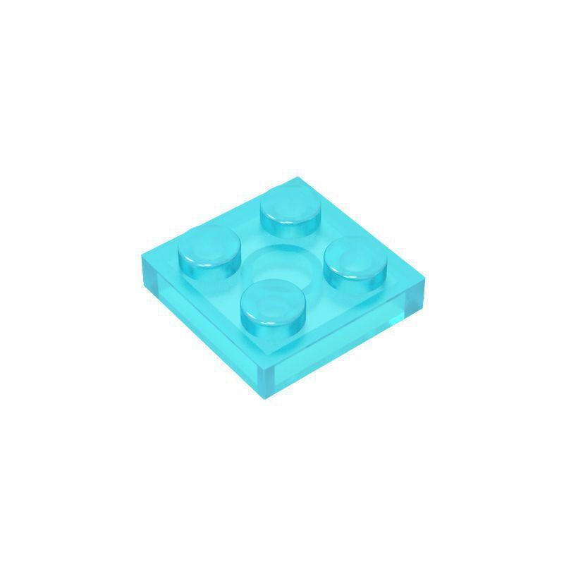 20Pcs MOC Parts 3022 94148 Plate 2 X 2 Compatible Bricks DIY Assmble Building Blocks Particle Kid Puzzle Brain Toy Birthday Gif