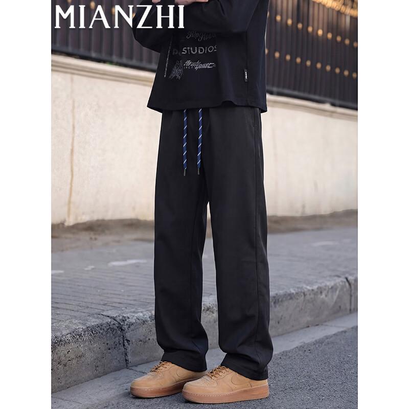 Men s American High Street Loose Straight-Leg Casual Pants 2XL