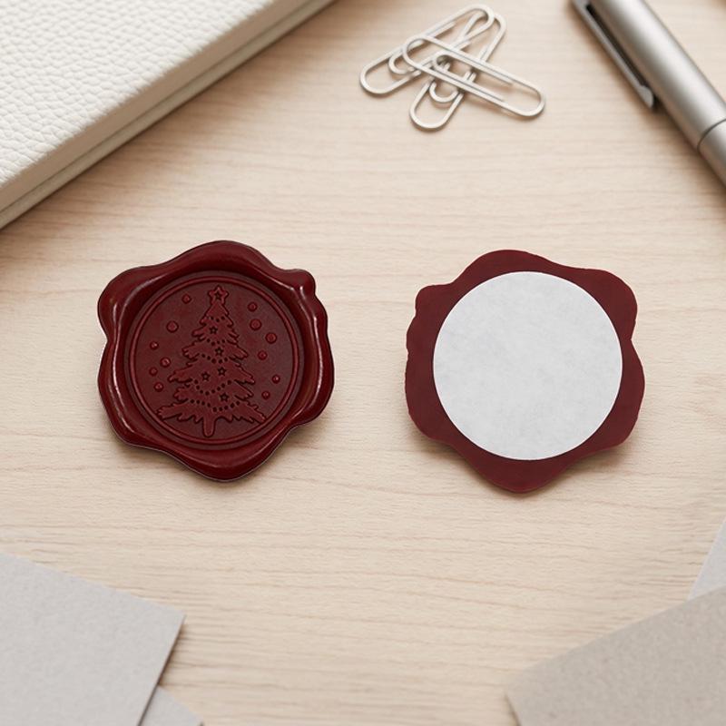 Wax Seal Stamp Kit: Embossed Stamp, Sealing Wax, Stickers for Envelopes, Postcards, Love Letters, and Gifts