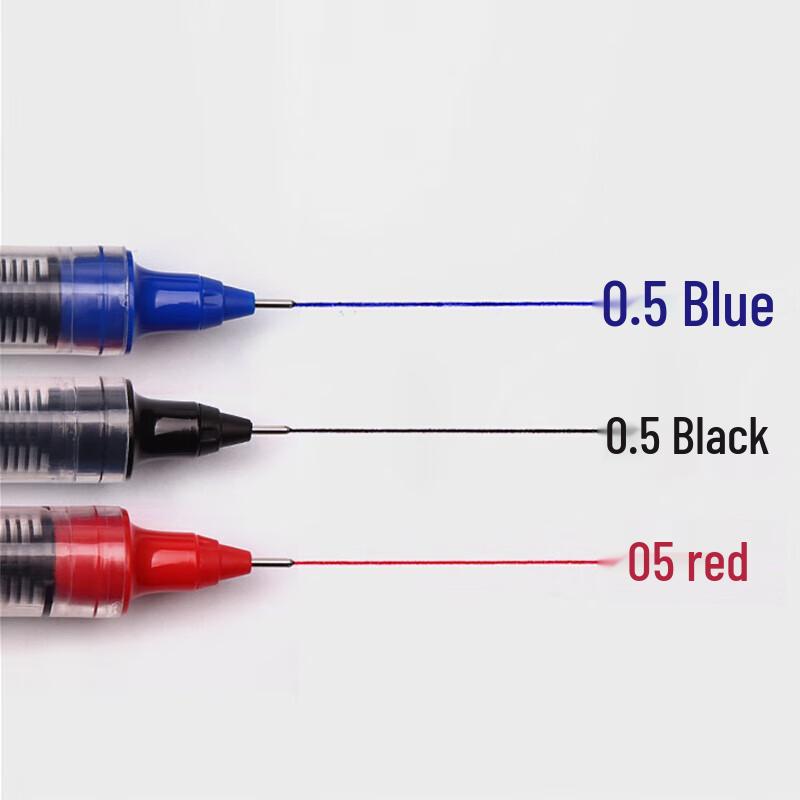 Snowhite PVN-166 0.5mm Needle Tip Quick-Dry Gel Pen Set