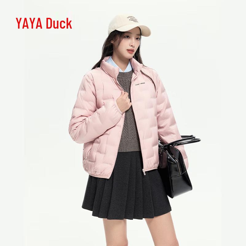 Yaya Women's Lightweight Stand-Collar Down Jacket