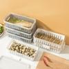 Removable Food Storage Containers Stackable Fruit Vegetable Storage Box Fresh-keeping Box  Freezer
