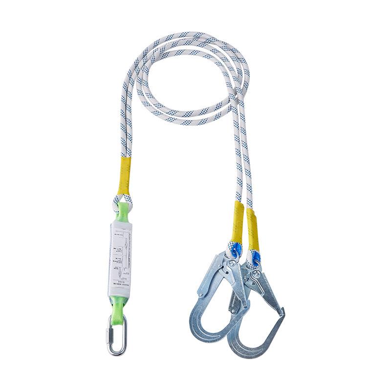 Outdoor High-Altitude Safety Rope: Polyester Construction, Portable Design.