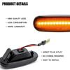 Dynamic Side Marker Light For Fiat Panda 169 Grande Punto Evo Doblo Fiorino Linea Idea For Peugeot Citroen Lancia Turn Signal