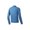 FILA Athletics Series Solid Color Stand Collar Zipper Pocket Jacket Men jackets Flash-Butterfly-Blue A11M311501F-DB